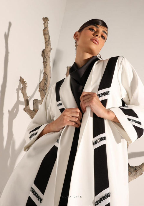 Winter Forest Elegance Abaya