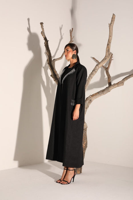 Raindrop Elegance Abaya