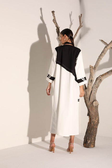 Winter Forest Elegance Abaya