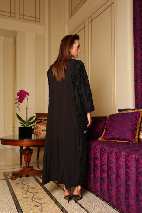 Daily Black Abaya in Crepe