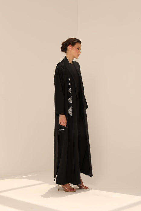 Stylish Formal Crystal Abaya