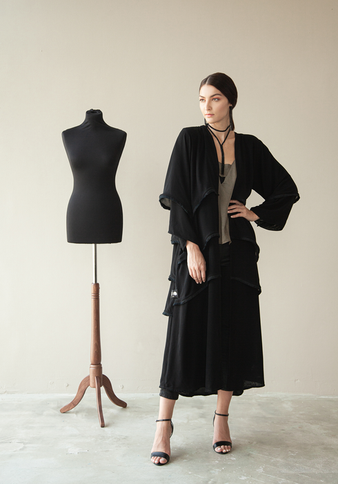 Black Layer Abaya