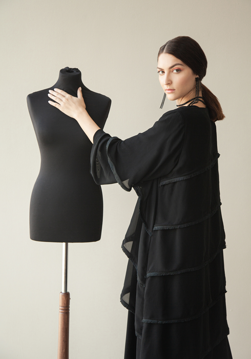 Black Layer Abaya