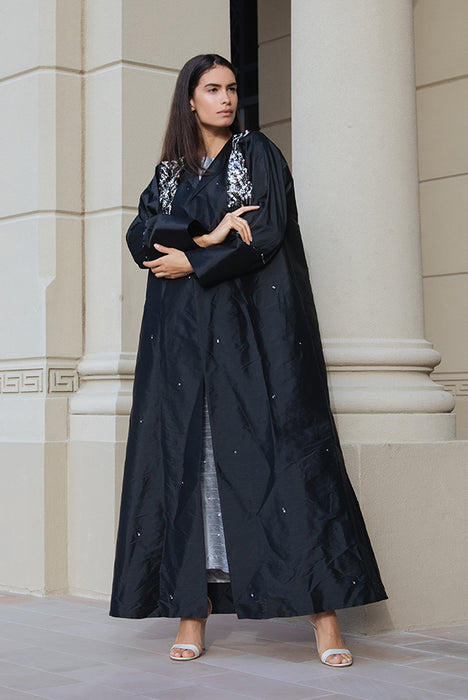 Embroidered Long Sleeve Abaya Elna Line Embroidered Long Sleeve Abaya ELNA LINE Abaya abaya.