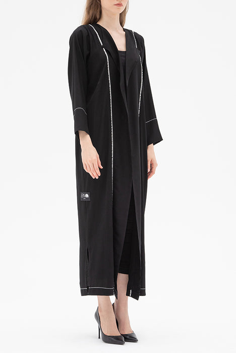 Black Coat Abaya Elna Line Black Coat Abaya ELNA LINE Abaya abaya.