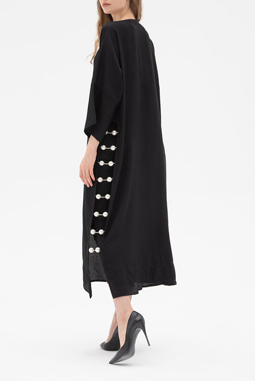 Signature Pearl Abaya Elna Line Signature Pearl Abaya ELNA LINE Abaya abaya.