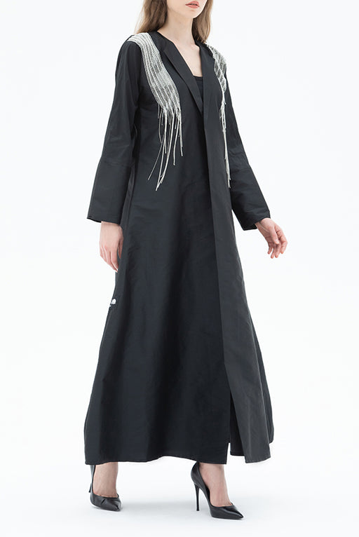 Crystal Chain Abaya Elna Line Crystal Chain Abaya ELNA LINE Abaya abaya.