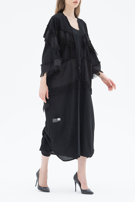 Black X Design Abaya Elna Line Black X Design Abaya ELNA LINE Abaya abaya.