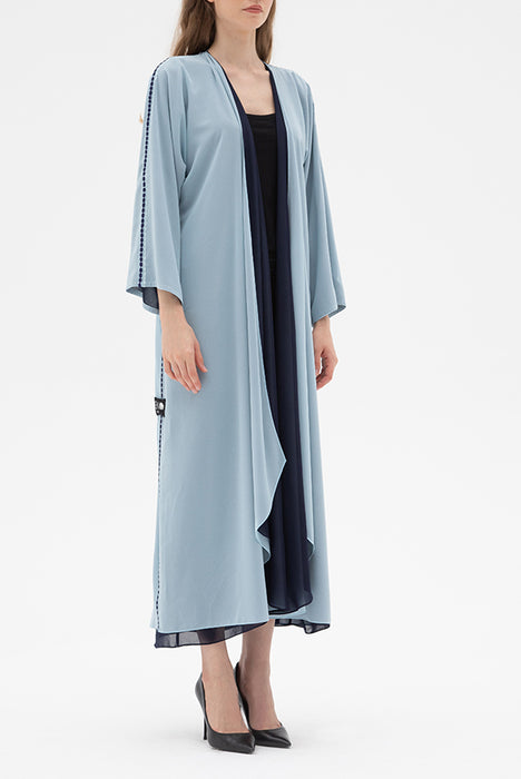 Blue Reversible Abaya Elna Line Blue Reversible Abaya ELNA LINE Abaya abaya.