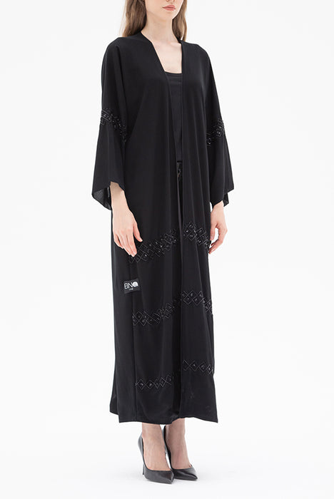 Black beadwork Abaya Elna Line Black beadwork Abaya ELNA LINE Abaya abaya.