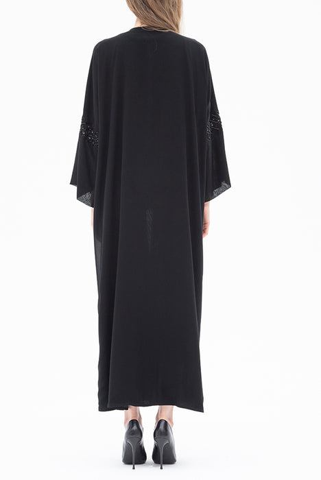 Black beadwork Abaya Elna Line Black beadwork Abaya ELNA LINE Abaya abaya.