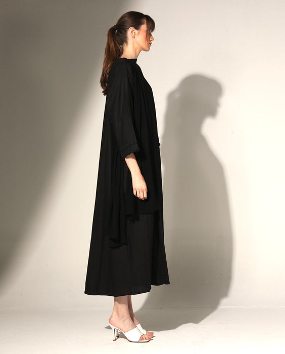 Classic Black Abaya