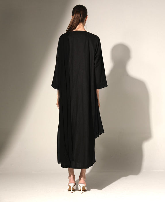 Classic Black Abaya