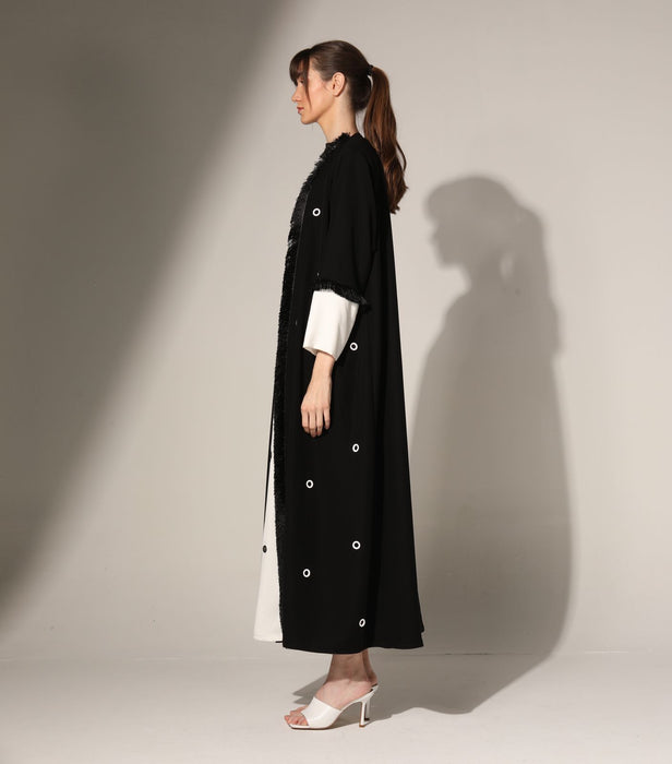 Two Tone Abaya