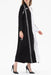 Embroidered Black & White Abaya Elna Line Embroidered Black & White Abaya ELNA LINE Abaya abaya.